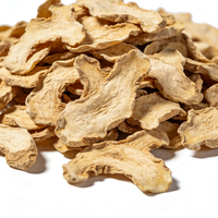 1kg HUARAN Tranches de gingembre du Yunnan, qualité supérieure, séchées à l'air, brutes, qualité premium, vente en gros, herbes et épices, durée de conservation de 2 ans, nouvelle récolte, faible coût