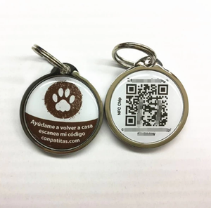 Etiqueta para mascotas impermeable RFID/NFC duradera con logotipo personalizado al por mayor para identificación de perros con protocolo ISO14443A - Product Image 4