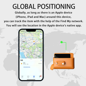 Buscador de carga de Pin magnético RFID Localizador GPS global Rastreador de tarjetas de billetera Antipérdida para Samsung Smartthings IOS Hecho de plástico - Product Image 6