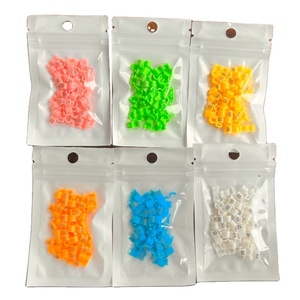 Bagues de pattes en plastique écologiques de 3 mm pour petits oiseaux (pinsons, canaris, perroquets) - Marque YZ - 01-50 pièces/sac - Product Image 4