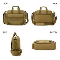 Sacoche tactique pour ordinateur portable 14 pouces, sac messager, sac à bandoulière, sac à main pour hommes