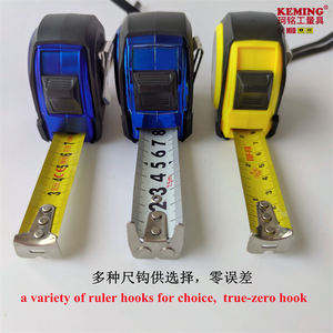 KEMING Ruban à mesurer rétractable traditionnel populaire en acier, système métrique et impérial, règle en plastique pour les entrepreneurs, mesure <span class=keywords><strong>de</strong></span> distance - Product Image 3