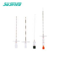 Aiguilles de sécurité jetables écologiques pour anesthésie spinale, pointe crayon, stériles, médicales pour animaux