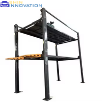 Système de stationnement automatique pour 3 voitures, certifié CE, à quatre montants, capacité de charge de 2500 kg, pour garage domestique