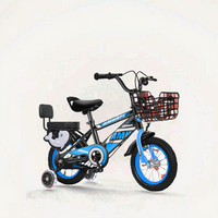Vélo Enfant Haute Qualité à Succès Commercial, Cadre en Acier 12-18 Pouces, Selle Réglable, Roues d'Apprentissage, 2-6 Ans, Monovitesse, Plastique