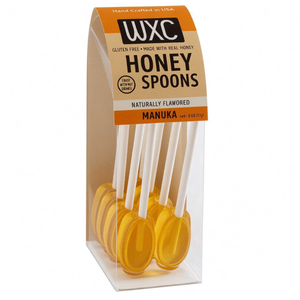 Lot de 3 cuillères à miel Cuillère à miel Manuka Citron Fleur d'oranger - Product Image 2