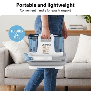 Máquina Limpiadora de Alfombras con Potente Succión de 15KPa, Limpiador de Tapicería con Secado por Aire Caliente, Tanque de 1.5L, Limpiador de Manchas Portátil para el Hogar - Product Image 4