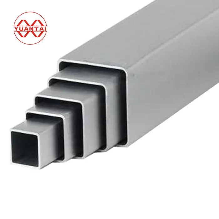 Astm A500 501 Bs13871/2 Inch Erw Buis Gegalvaniseerd Vierkante Tubos Galvanizado Staal Thermisch Verzinkte Buis 8Inch Gi Pijp