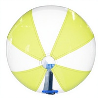 Ballon de football à bulles gonflable écologique de haute qualité, durable et très vendu, taille personnalisable, pour sports de plein air, balle roulante aquatique