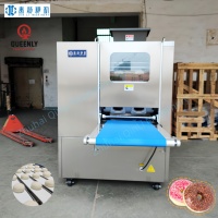 Machine automatique à bouler la pâte pour grandes boulangeries, diviseuse et rondeuse de pâte à pizza et à pains à burger, système de contrôle PLC, moteur