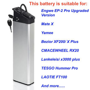 21700 셀 리튬 이온 36v 20ah 접이식 ebike 배터리 팩 48v 15ah DCH009 메이트 x ebike 배터리 - Product Image 5