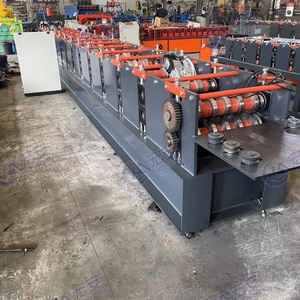 Machine de formage à rouleaux de garde-corps autoroutier en alliage d'aluminium à double vague automatique haute vitesse de haute qualité avec pompe à roulement - Product Image 4