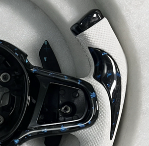 Volant en carbone avec écran LED <span class=keywords><strong>F1</strong></span>, directement de l'usine, pour BMW M3 M4 M5 F10 F50 F30 F32 F80 F82 F90 E90 E92 E60 E63 G20 G30 G38 - Product Image 5