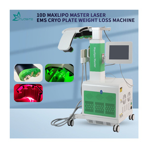 เครื่องสลายไขมัน Maxlipo Master 10D พร้อมแผ่นทำความเย็นเลเซอร์สีเขียว EMS 532nm เครื่องสลายไขมันด้วยความเย็น Cryolipolysis สำหรับการปรับรูปร่าง ใช้ในร้านเสริมสวย - Product Image 6