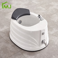 Baignoire Pédicure Multifonctionnelle Portable pour Salon de Manucure avec Plomberie