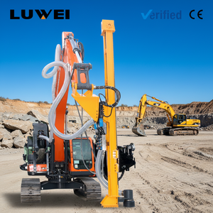 Equipo de Perforación DTH Montado en Excavadora, Mástil de Perforación con Motor Hidráulico para Minería de Roca y Construcción, para 6 Toneladas - Product Image 4