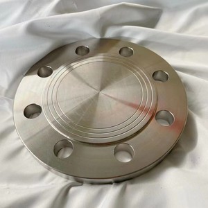 Plaque aveugle en acier inoxydable 304/316L 20 #   Plaque de couvercle à bride aveugle en acier duplex au carbone 345R MB002 Fabriqué en Chine - Product Image 1