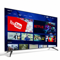 Téléviseur LED intelligent 4K UHD de 85 pouces pour projet hôtelier, Android 14.0, DVB-T2 PAL, 220-240V, WiFi, Bluetooth, écran plat ultra fin