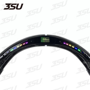 Volksvagen mk7 गोल्फ gtd <span class=keywords><strong>r</strong></span> gtd <span class=keywords><strong>r</strong></span>-gtd <span class=keywords><strong>r</strong></span>-लाइन संस्करण के लिए वास्तविक कार्बन फाइबर स्टीयरिंग व्हील - Product Image 6