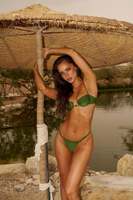 Op maat gemaakte bikini set met beugels, metalen hardware, verstelbare bandjes, tweedelig zwempak, private label, groothandel bikini