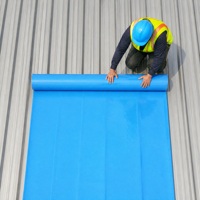 Rouleau imperméable en TPU Nano pour la réparation des toitures en tuiles d'acier colorées