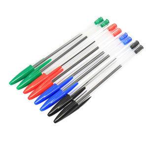 Stylo à bille promotionnel en plastique pas cher, logo personnalisé, usage scolaire, bureau, hôtel, en vrac, simple, stylo à bille facile - Product Image 2