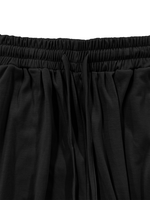 Ensemble de survêtement décontracté deux pièces pour femme, haut Henley à manches courtes et pantalon large à cordon de serrage, style minimaliste, OEM ODM en stock