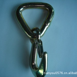 Snap Hook HK6-D14 Zinc Plated Carbon Steel Ring Head Connect Use Class C Level 4.8 - Product Image 4