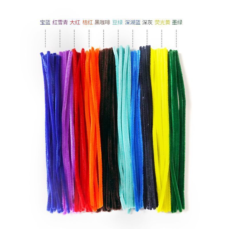 100 เส้น สีเข้มผสม