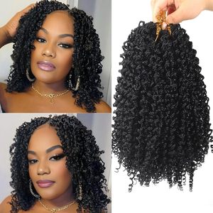 Cabello trenzado Yanky Twist Pre Looped Yanky Crochet sintético Mini Twist Pelo Corto Boho Crochet <span class=keywords><strong>trenzas</strong></span> estilos <span class=keywords><strong>de</strong></span> cabello Yanky Twist - Product Image 2