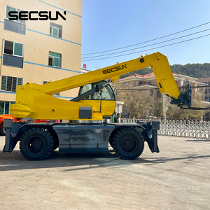 Guindaste Telescópico Telehandler de 5 Toneladas 5000kg 17m Empilhadeira Telescópica com Barriga Móvel - Product Image 2