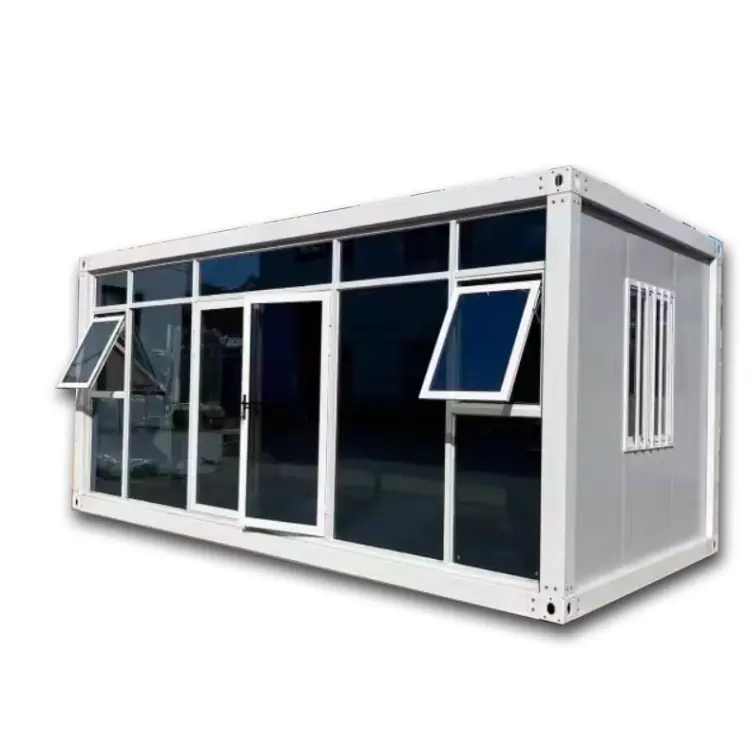 20 Feet Mobile Office Container With Bathroom And Storage Cars