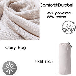 पोर्टेबल 2 व्यक्ति झूला रंगीन धारी Hammocks स्विंग स्प्रेडर बार आँगन के लिए बैग ले जाने के साथ लॉन उद्यान डेरा डाले हुए - Product Image 2