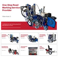 Máquina de Marcado en Frío para Construcción de Carreteras, Pulverizador de Pintura sin Aire de 6L con Motor de Alta Presión 23MPa y Bajo Ruido 5.5HP