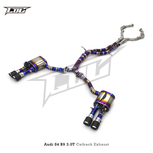 Sistema de <span class=keywords><strong>Escape</strong></span> Catback OEM para <span class=keywords><strong>Audi</strong></span> S4/<span class=keywords><strong>S5</strong></span> B9 3.0T 2019-2023, Tubo de <span class=keywords><strong>Escape</strong></span> de Titanio, Tubo Delantero, Silenciador - Product Image 3