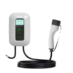 Portable Home Electric Vehicle Type 2 Car AC EV Charger 16A 32A 3 Phase11KW 22KW EV Charging Station
