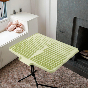 Modern Rectangle Plastic Non-Slip Kitchen Dish <b>Mat</b> Green - Product Image 3