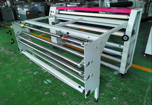 Пружинный высокоскоростной широкоформатный сублимационный каландр 1,6 м/5 футов, рулоны ткани, автоматический термопресс - Product Image 5