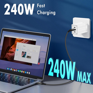 สายเคเบิลธันเดอร์โบลท์ 5 ยูเอสบี 4, ยูเอสบี-ซีสูงสุด 120Gbps, 240W PD3.1 การชาร์จอย่างรวดเร็ว, การถ่ายโอนข้อมูล 80Gbps, ใช้งานร่วมกับอัลตร้าแมคบุคโปร - Product Image 3