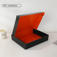Liancheng 36.5*28*7.5cm Mid Size Shipping Cake Box Kraft Paper with Paper Boards Embossing Customized Art Paper Packaging Box