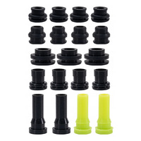 Grommet de protection pour câble en caoutchouc, résistant aux hautes températures, manchon long en silicone