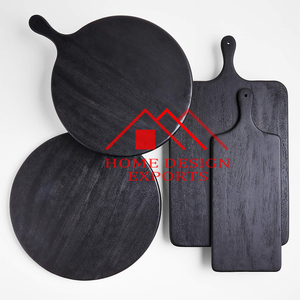 Planche à découper en bois faite à la main manche en bois cuisine planche à découper de table blocs à découper en bois tarifs de gros - Product Image 2
