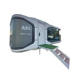 portable storage pod capsula office cabin hotel big capsule house house outdoor 38m2 capsule prefabricated home