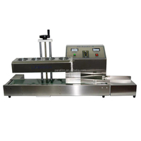 Scelleuse automatique de bouteilles en plastique, pour scellage de flacons à Induction continue, Machine de scellage en Film aluminium, ml, haute vitesse