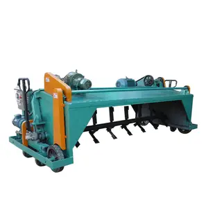 Chicken Manure Compost Turner Machine /animal waste compost making machine