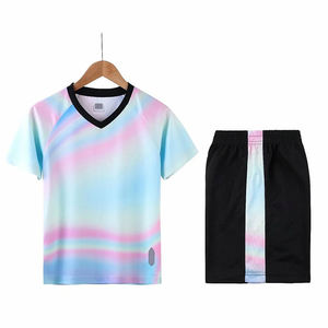Kit de ropa de fútbol para hombre al por mayor 2025, camisetas de fútbol en color rosa y negro, camisetas, uniformes, camiseta de fútbol - Product Image 4