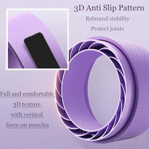 Rueda mágica curva, herramienta de Fitness de alto valor para Yoga, espuma acolchada, camilla para la espalda, <span class=keywords><strong>cuna</strong></span> para la columna vertebral, esencial para el equilibrio del alivio del dolor - Product Image 5