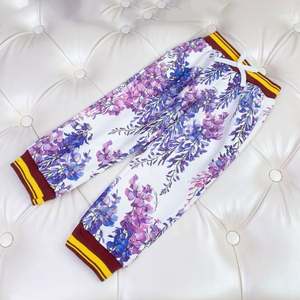 Ropa Infantil de Algodón con Diseño Inspirado en Flores de Glicinia, de Alta Calidad, con Estampado de Logotipo de Marca Famosa Vintage, Moda de Lujo para Niños - Product Image 6