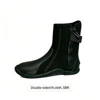Chaussures de plage vulcanisées SBR personnalisables de 5 mm - Ensemble double couche et épaisseur en tissu N