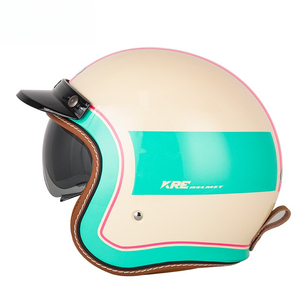 Nuevo <span class=keywords><strong>Casco</strong></span> de Motocicleta Eléctrica, Estilo Retro Tres Cuartos, Estándar 3C, Seguro y Duradero - Product Image 3